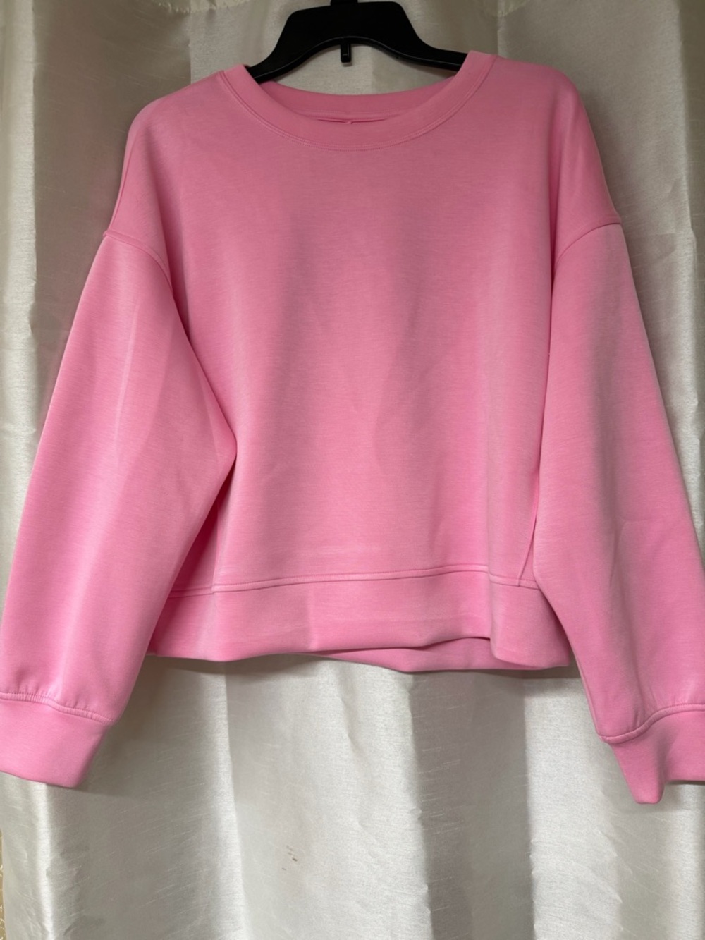 All In Motion Classic Crewneck Pullover Sweatshirt Yoga- Pink